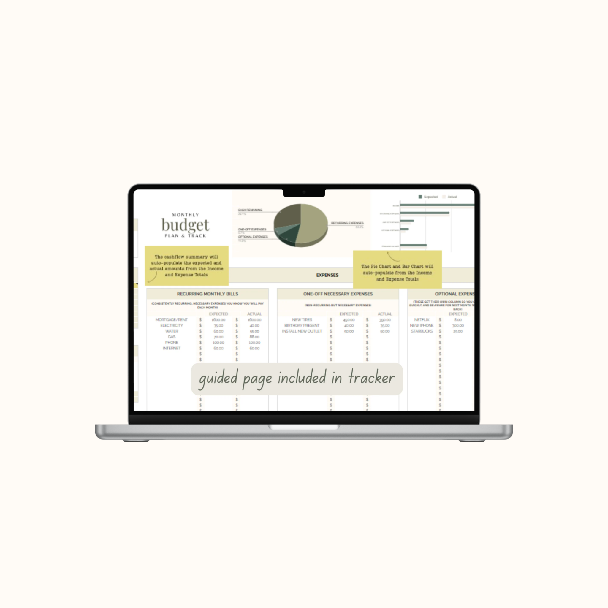 Momentum + Budget Tracker Bundle