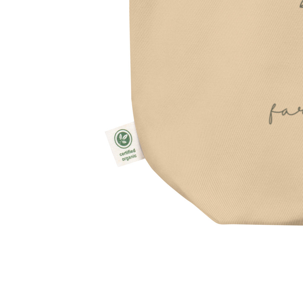 Farmers Market Eco Tote Bag, Oyster