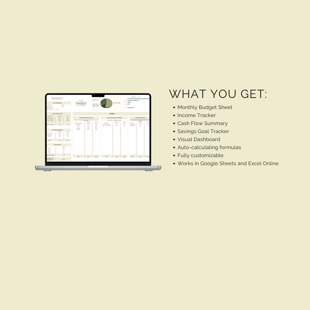 Monthly Budget Tracker