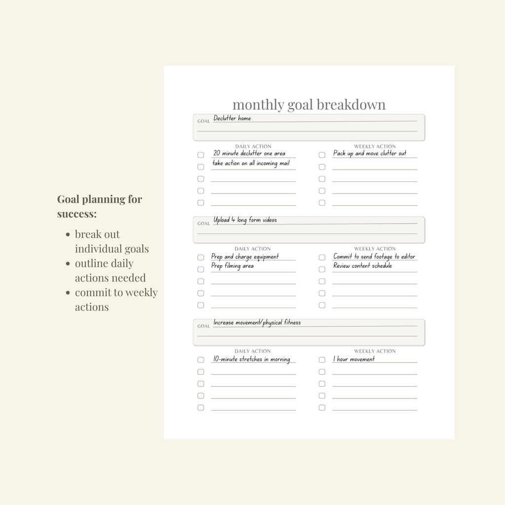 Momentum Daily Planner - 12 Month Undated
