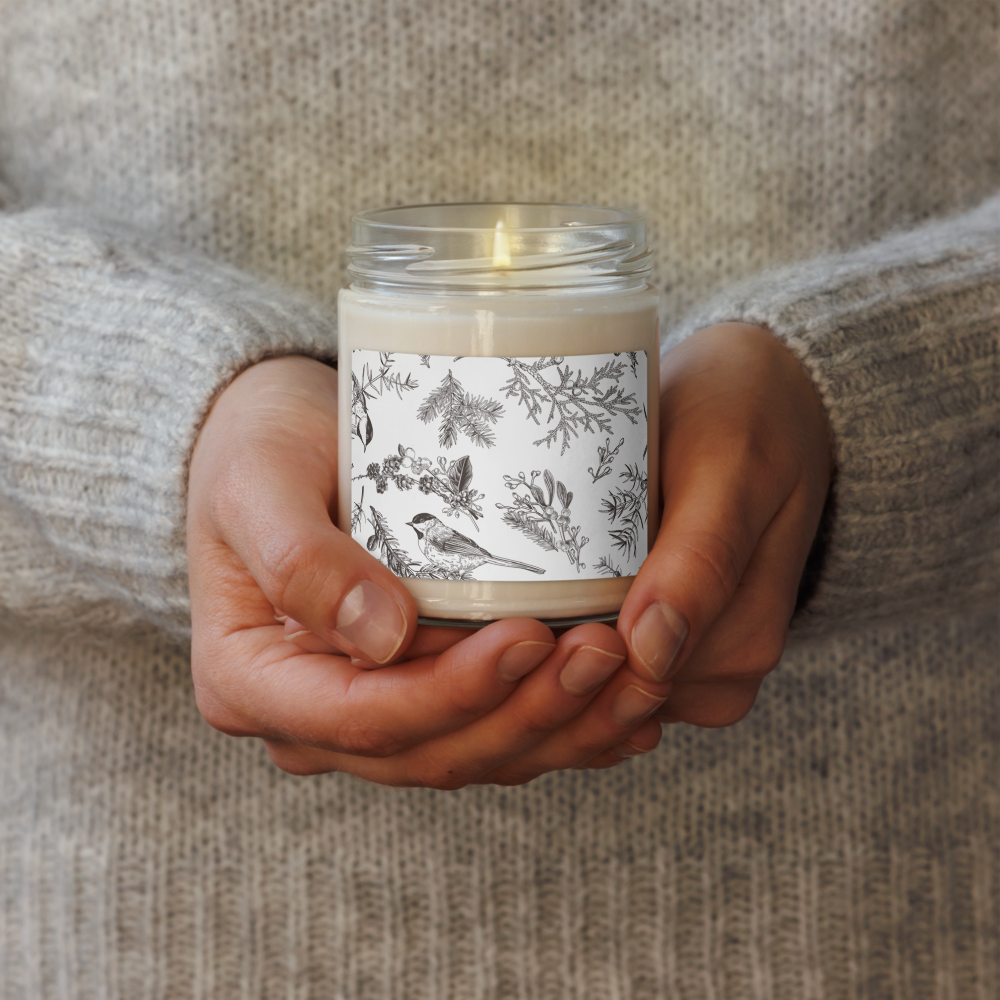 SEASONAL ITEM - Christmas Warmth Scented soy candle